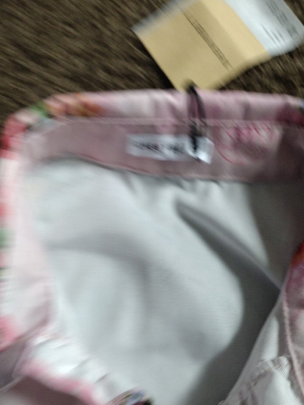 Pink Floral Ruffle-Trim Blazer Jacket - Picture 3 of 5